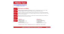 Desktop Screenshot of middleeastip.com